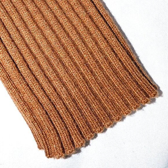 House of Harlow 1960 X Revolve | Dove Rib Sweater in Rust Orange Brown | Medium - Picture 7 of 11